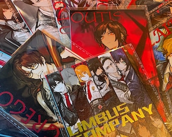 Limbus company All Sinner Print | Sliver Foil Postcard | Fanmade Merch