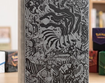 Giratina Full Art Custom Laser Engraved Pokemon Card Binder | TCG Trading Card Album | VaultX (Made to Order)