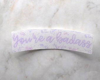Sticker / You're a Badass / Textured