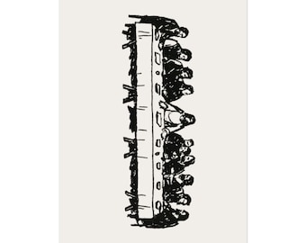 The Last Supper – Jesus Poster | Christian Wall Decor | Faith Artwork