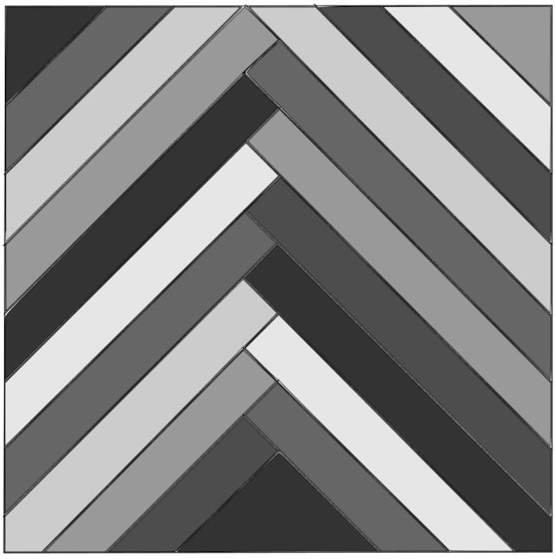 Herringbone Overload Quilt Block Embroidery Design | ITH in the Hoop ...