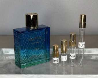 Rayhaan Pacific Aura Perfume Sample | Arab Middle Eastern Fragrance Decant | Aquatic Fresh Fruity