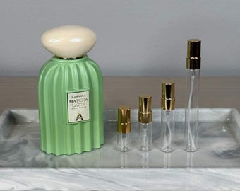 Atralia Matcha Latte Perfume Sample | Arab Middle Eastern Fragrance Decant