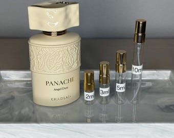 Khadlaj Panache Angel Dust Perfume Sample | Arab Middle Eastern Fragrance Decant