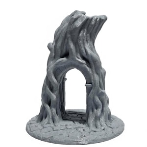 Enchanted Tree Archway Terrarium Decor | Safe PETG Hide for Jumping Spiders, Geckos, Chameleons, Snakes | Multiple Sizes and Colors