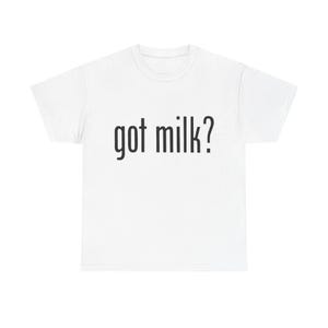 90s Got Milk? Unisex Cotton T-Shirt