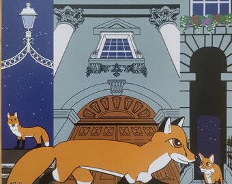 Watch out, Foxes about! Print
