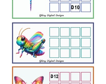 Rainbow animals A6