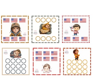 Patriotic Tiny savings Challenges