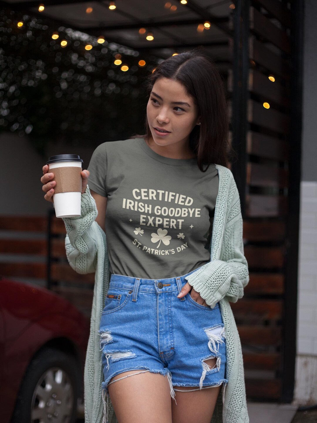 Certified Irish Goodbye Expert Tee, St. Patrick's Day Shamrock Shirt - Etsy