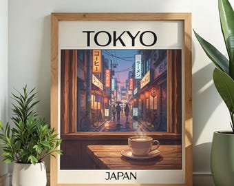 東京ポスター｜日本のウォールアート｜カフェプリント｜旅行ウォールアート｜ホームデコレーション