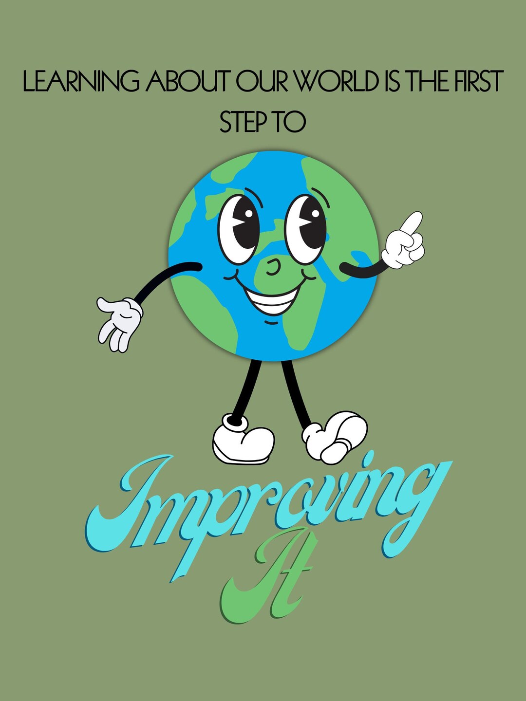 Learning About Our World - Classroom Poster - Etsy