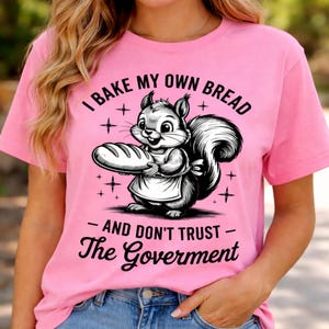 Funny Squirrel Baking PNG, Sarcastic Baker Quote, Vintage Kitchen Art (Digital Download)