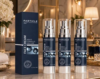 Particle Men's 6-in-1 Anti-Aging Face Cream, Dark Spots, Wrinkles, Eye Bags
