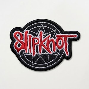 Slipknot Embroidered Patch | Heavy Metal Band Patch for Battle Jacket, Denim Vest, Backpack, Rock Music Collectible
