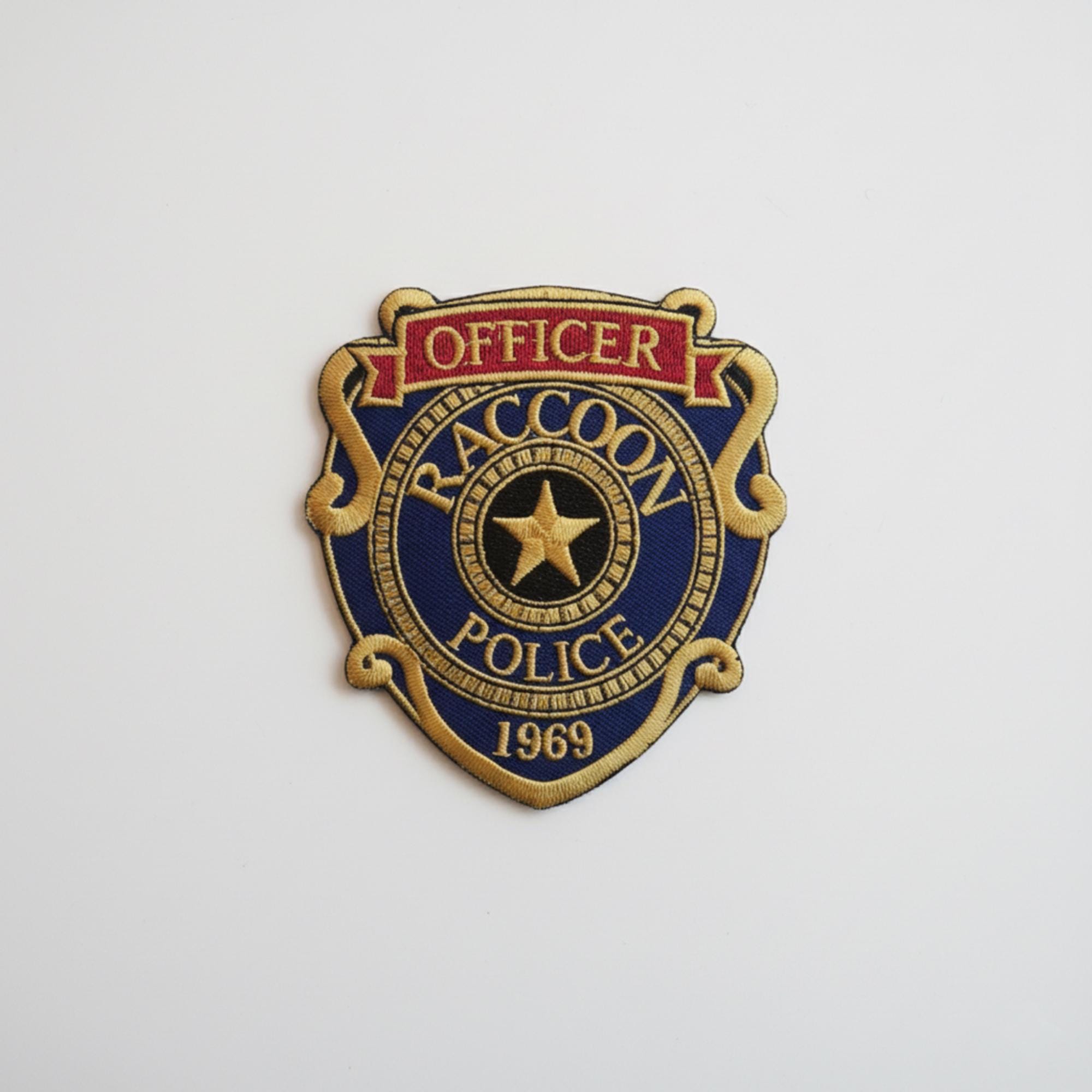 Resident Evil RPD Patch – Embroidered Iron-on Police Badge for