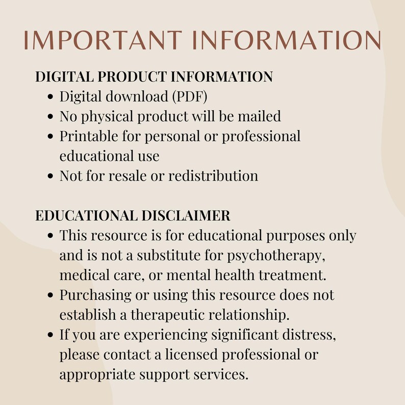 Executive Function Struggles | Task Initiation and Overwhelm Worksheet Bundle | Printable PDF image 7