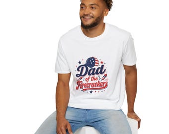 Maglietta "Papà dei petardi" / Maglietta patriottica per il 4 luglio