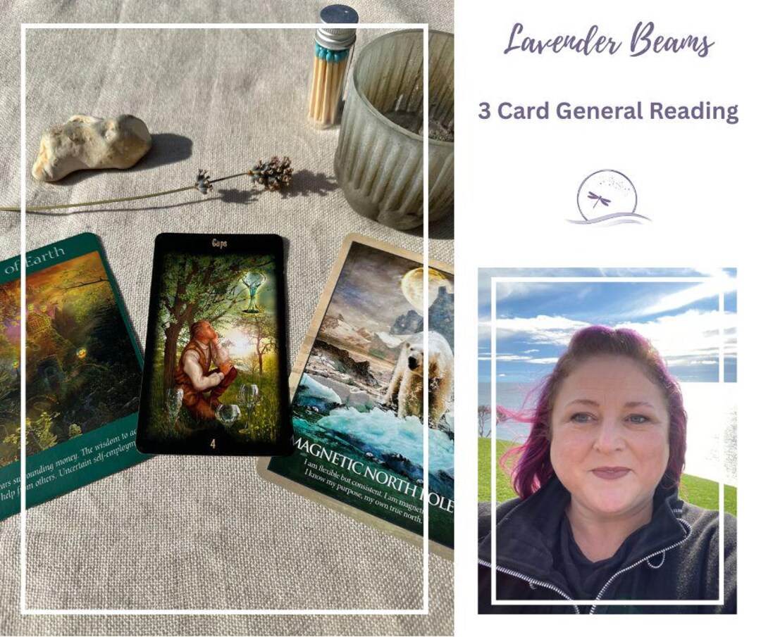 Intuitive 3 Card Oracle Reading - Etsy