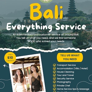 Bali Travel Helper: één contactpersoon om in contact te komen met lokale experts voor elke service die je nodig hebt. De ultieme gids voor vakantie-experts op Bali