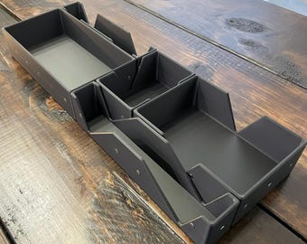 Small Modular Kitchen Drawer Organizer | 6.5" Wide, Customizable Lengths | Utensil Storage Insert