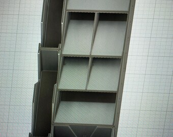 Small Modular Kitchen Drawer Organizer | 6.5" Wide, Customizable Lengths | Utensil Storage Insert