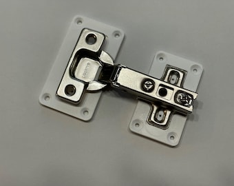 PB Hinge Hero Cabinet Hinge Repair Kit (4 Plates + Screws)