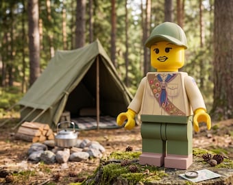 Ceremony Outdoor Adventurer Figure | Custom Court of Honor Keepsake