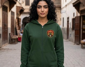 Marruecos / Copa Mundial 2026 / Sudadera unisex con capucha FIFA 2026