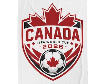 Canada | FIFA World Cup 2026 | Cape style fan Blanket