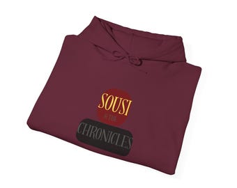 Sudadera con capucha Sousi Chronicle / Logotipo retro apilado