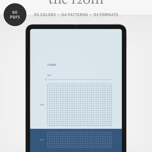 120-Minuten-Farben-Edition | Zeitblockplaner für konzentriertes Arbeiten | 90 Minuten Fokus + 30 Minuten Puffer | GoodNotes-Vorlage | A4, A5, Letter | Farbig-minimalistisch