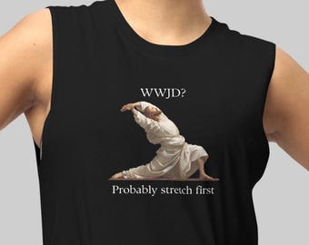 ¿Qué haría Jesús? Camiseta sin mangas con tirantes