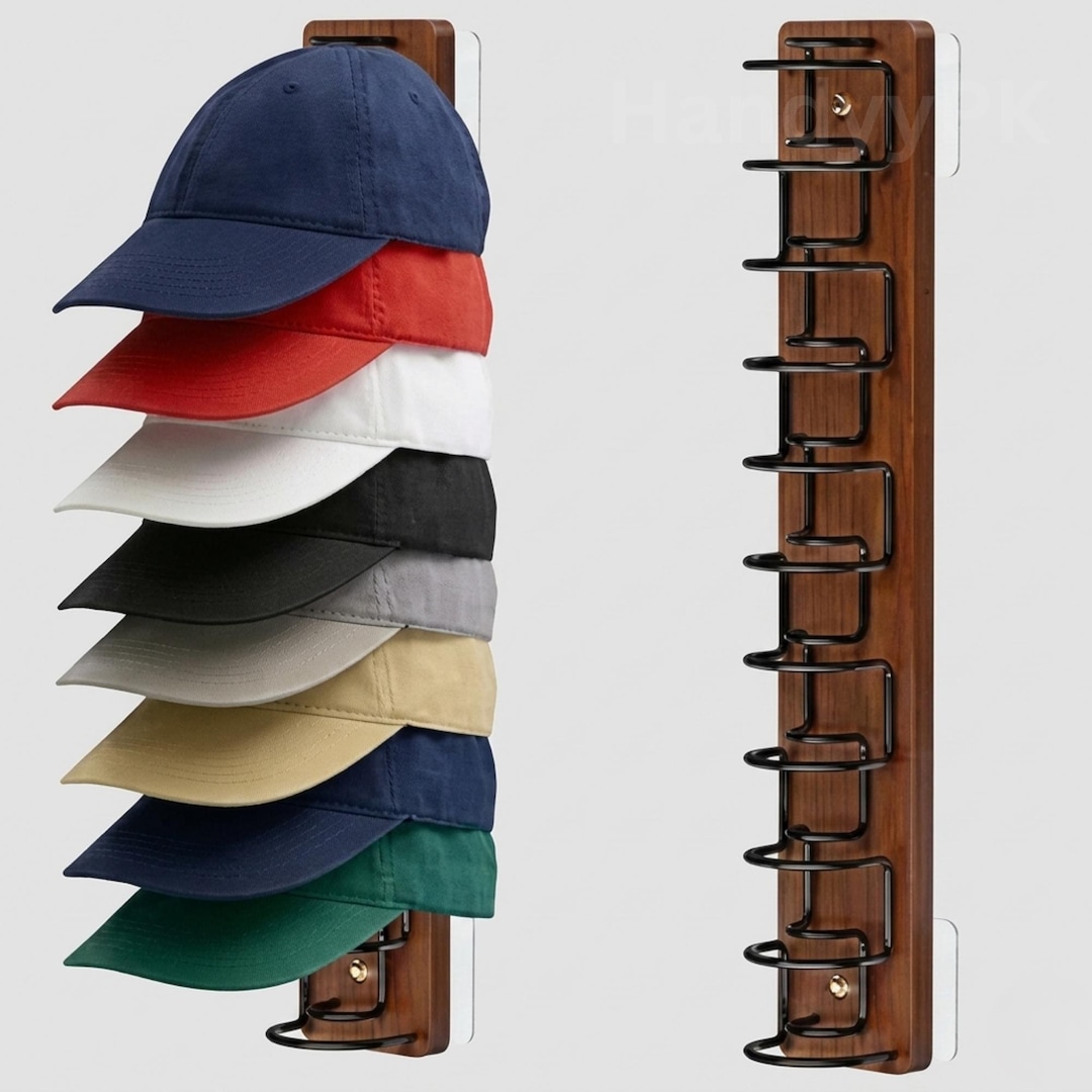 Hat Rack for Wall | Hat Display Shelf | Handmade Hat Hanging Rack ...