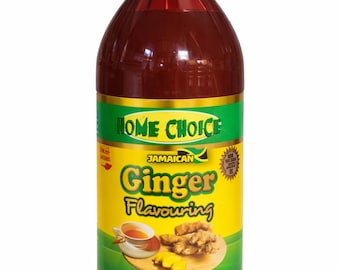 Home Choice Jamaican Ginger Flavouring: Authentic Taste for Cooking, Baking, Beverages