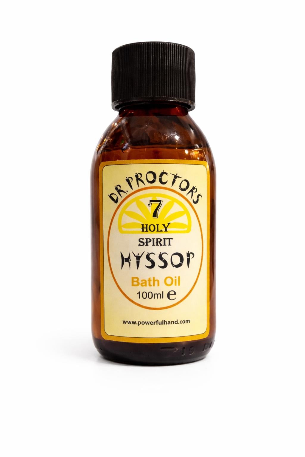 Dr. Proctor's 7 Holy Spirit Hyssop Bath Oil – 100ml - Etsy