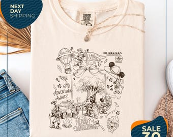 Comfort Colors® Disney Animal Kingdom Comfort Colors Shirt | Mickey & Friends Safari Mode Tee | Magic Kingdom Tee | Family Safari Trip