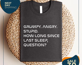 Grumpy Rocky Quote ComfortT-Shirt, Project Hail Mary Rocky Inspired Sci Fi Shirt, Bookish Sci Fi Fan Gift