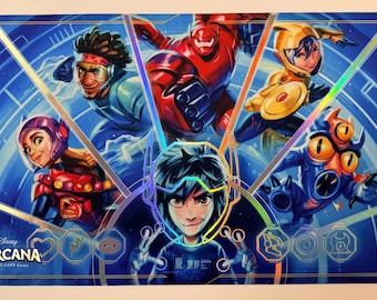Big Hero 6 - We Could Be Immortals - Lorcana Playmat – Foiled TCG Gaming Mat