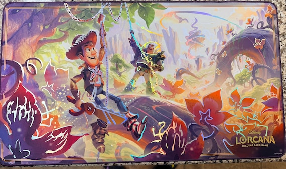 Woody and Buzz - Lorcana Playmat – Foiled TCG Gaming Mat