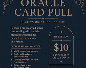 Extracción de cartas del oráculo