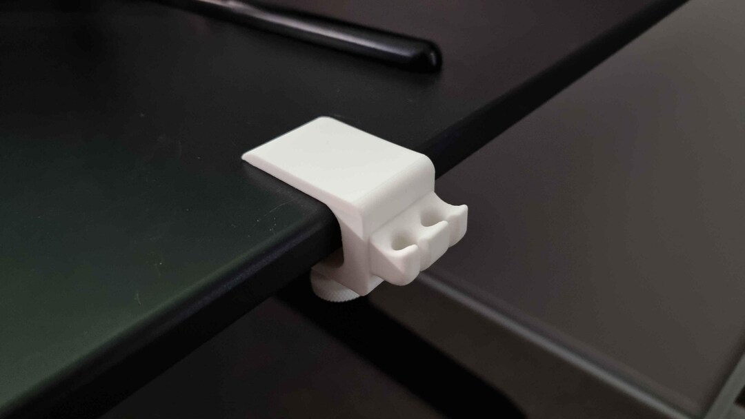 Clamp Cable Holder for Office Desk | Minimal Wire Management Clip ...