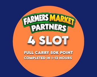 Farmers Market Partners monopoly_go 4 Slot full carry 80k Point - [ fast work ]