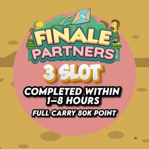 Finale partners monopoly_go Event  3 Slot full carry 80k Point fast handling