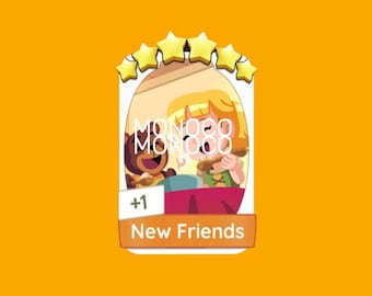 New Friends Monopoly_Go Sticker 6 Star -  set 21 Ever After Album { fast sent }