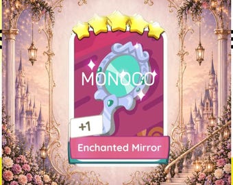 Enchanted Mirror Monopoly_Go Sticker 5 Star - set 22 Ever After Album fast sent