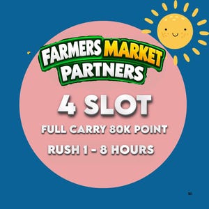4 Slot Farmers Market Partners monopoly_go full carry 80k Point - [ fast work ] imagen 2
