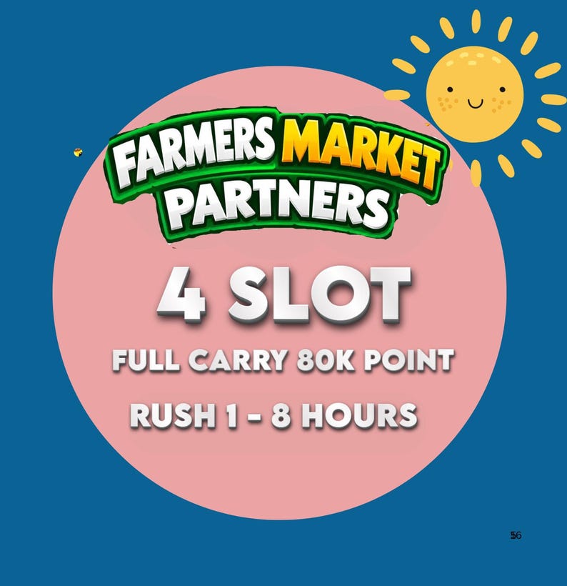 4 Slot Farmers Market Partners monopoly_go full carry 80k Point - [ fast work ] imagen 2