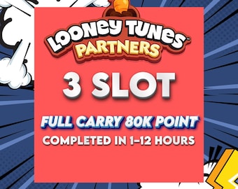 Événement Monopoly Go Looney Tunes Partners à 3 emplacements : 80 000 points, travail rapide