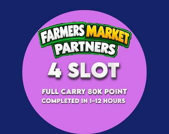 Farmers Market Partners monopoly_go 4 Slot full carry 80k Point